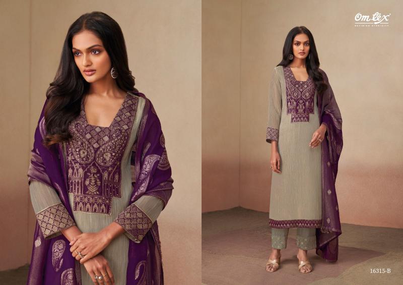 Omtex ganishkha wholesale dress material suppliers